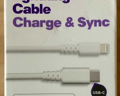 USB-C To Lightning Cable Charge & Sync