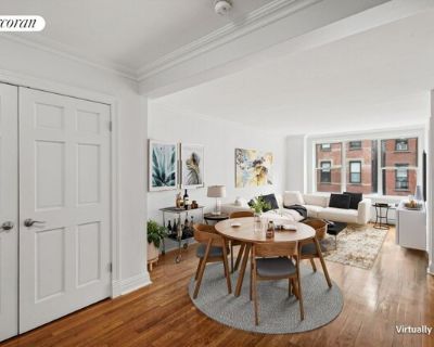 401 W 56th St Apt 4J. 401 West 56th St, Apartment, #4J for immediate move in. This huge south facing 2-bed, 2 bath apartment is just blocks away from Central Park and Columbus Circle. This beautiful home features King sized bedrooms and hardwood floors. Abundant light streams in through oversized south-facing windows providing natural light throughout the day. The kitchen boasts granite counter...