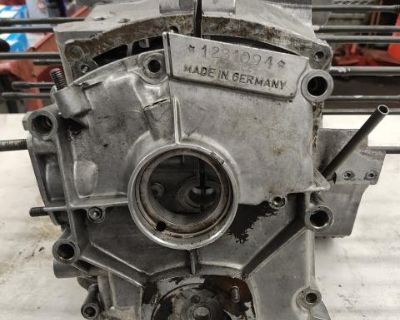 Here we have a Porsche engine case engine # shows it to be a 1968 in good condition. Will need to be cleaned up for a new build has been sitting for years. _________________ What you need to know and I need to know. Buyer to pay shipping costs unless stated above. Please send zip code when you email for a shipping cost. NO International shipping available. Insurance and/or tracking is not inclu...