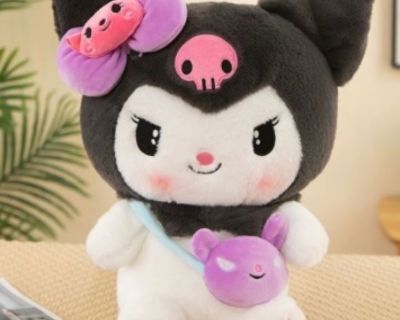 New!  Hello Kitty Kuromi Plushes!  Layaway!