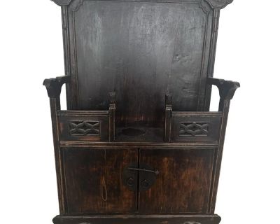 Late 1800s Antique Buddha Shrine