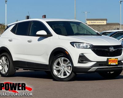 2 previous owner(s). Mileage: 0. SUV. Fuel Type: Gas. Encore GX Preferred, 4D Sport Utility, ECOTEC 1.2L Turbo, CVT, FWD, Summit White, Ebony With Ebony Interior Accents Cloth. 26/30 City/Highway MPG FWD CVT ECOTEC 1.2L Turbo Discover top-quality new and pre-owned vehicles at Power Buick GMC of Salem, conveniently located right off the Market Street exit #256. Whether you re in the market for a...