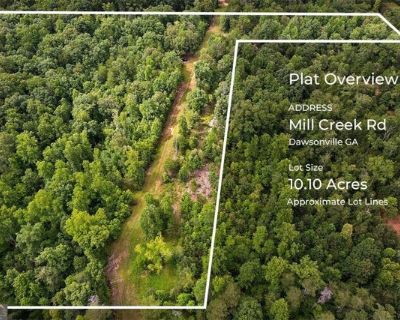 Mill Creek Rd Lot,dahlonega, Plot For Sale