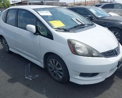 SALVAGE 2013 HONDA FIT SPORT FOR SALE IN CARSON, CA