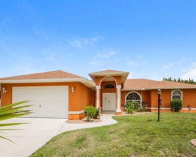 3 Bedroom 2BA 1723 ft Move-In Ready House For Rent in Cape Coral, FL