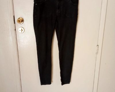 Black and Gray Forever 21+ Plus Size Jeans