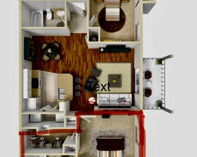 Furnished Room for Rent - Large Master w/en suite bathroom