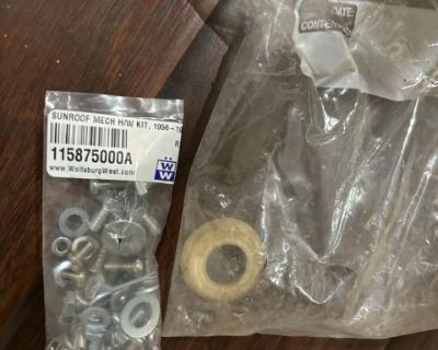 WW ragtop assembly screws and estechon spring