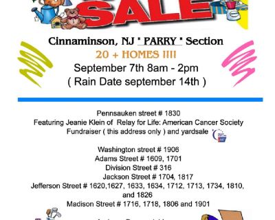 Community wide Yard Sale !!!